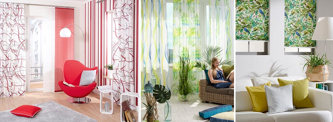 Impressionen aus dem Bereich Gardinen und Stoffe von LIND Raumausstatter aus Freistett