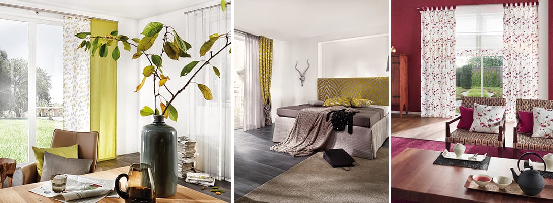 Impressionen aus dem Bereich Gardinen und Stoffe von LIND Raumausstatter aus Freistett