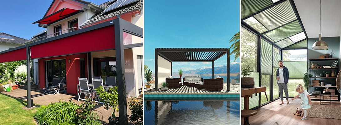 Impressionen aus dem Bereich Sonnenschutz und Insektenschutz von LIND Raumausstatter aus Freistett